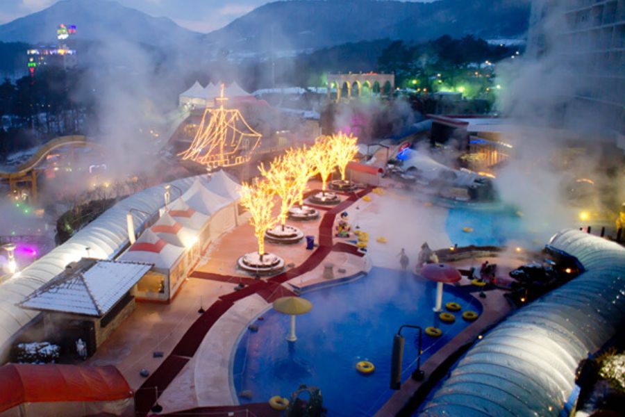 Suối nước nóng ở Seoul